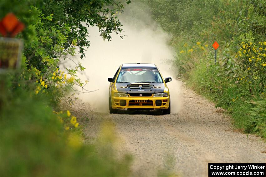 Steve Gingras / Katie Gingras Subaru Impreza on SS3, Refuge I.