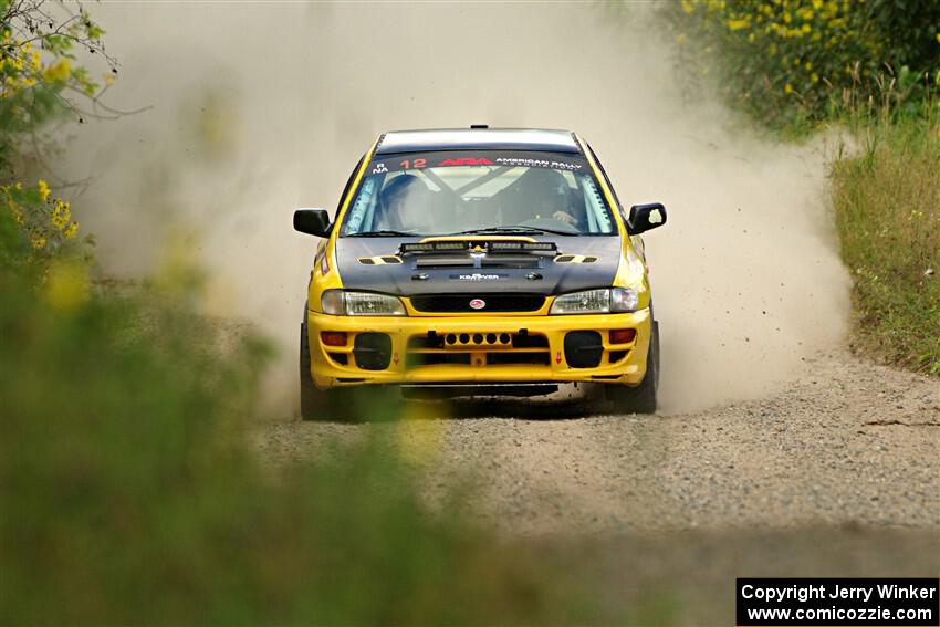 Steve Gingras / Katie Gingras Subaru Impreza on SS3, Refuge I.