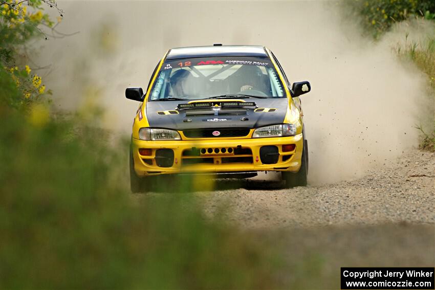 Steve Gingras / Katie Gingras Subaru Impreza on SS3, Refuge I.