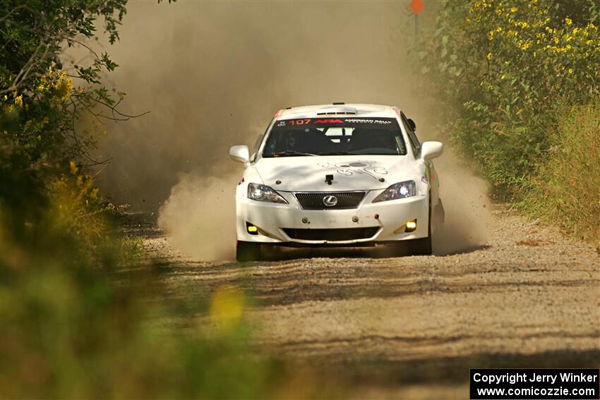 Richo Healey / Michelle Miller Lexus IS350 on SS3, Refuge I.