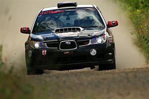 Scott Crouch / Elizabeth Crouch Subaru WRX on SS3, Refuge I.