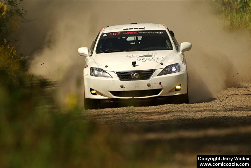 Richo Healey / Michelle Miller Lexus IS350 on SS3, Refuge I.