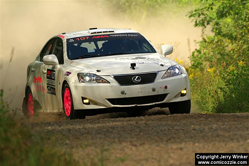 Richo Healey / Michelle Miller Lexus IS350 on SS3, Refuge I.