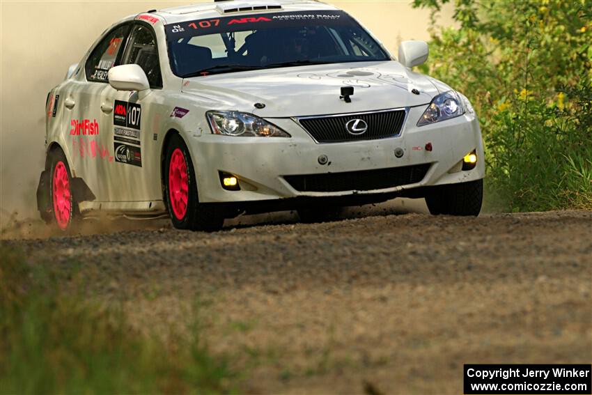 Richo Healey / Michelle Miller Lexus IS350 on SS3, Refuge I.