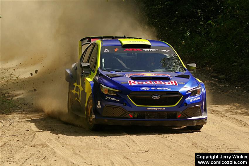 Brandon Semenuk / Keaton Williams Subaru WRX ARA25 on SS5, Steamboat I.