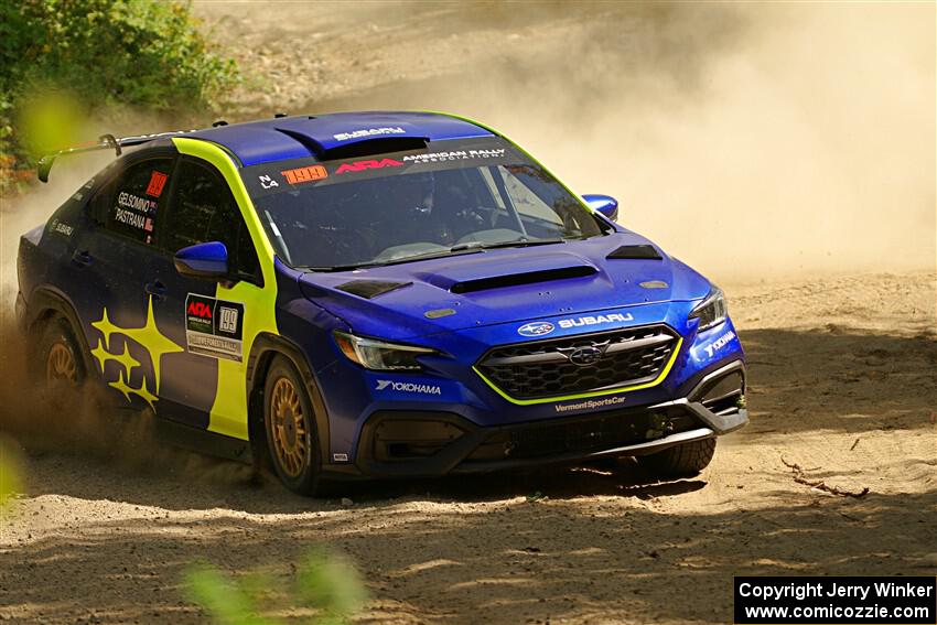 Travis Pastrana / Rhianon Gelsomino Subaru WRX ARA25L on SS5, Steamboat I.