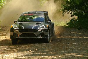 Javier Olivares / K.J. Miller Ford Fiesta Rally2 on SS5, Steamboat I.