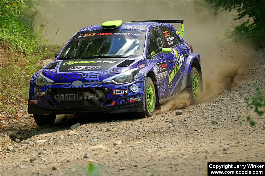 Patrick Gruszka / John Hall Hyundai i20 R5 on SS5, Steamboat I.