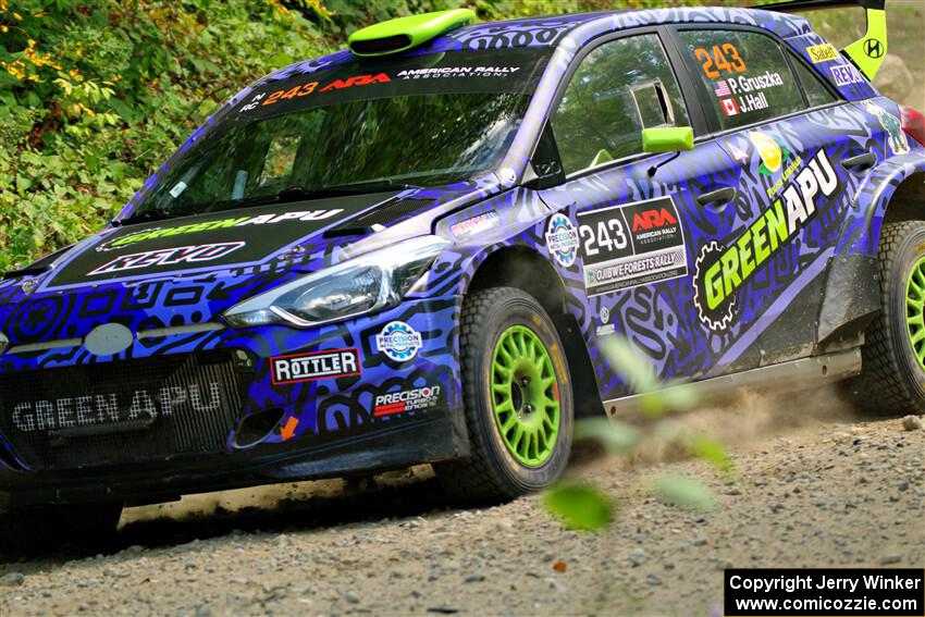 Patrick Gruszka / John Hall Hyundai i20 R5 on SS5, Steamboat I.