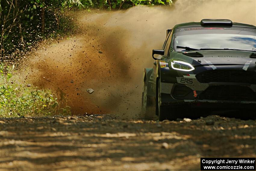 Javier Olivares / K.J. Miller Ford Fiesta Rally2 on SS5, Steamboat I.