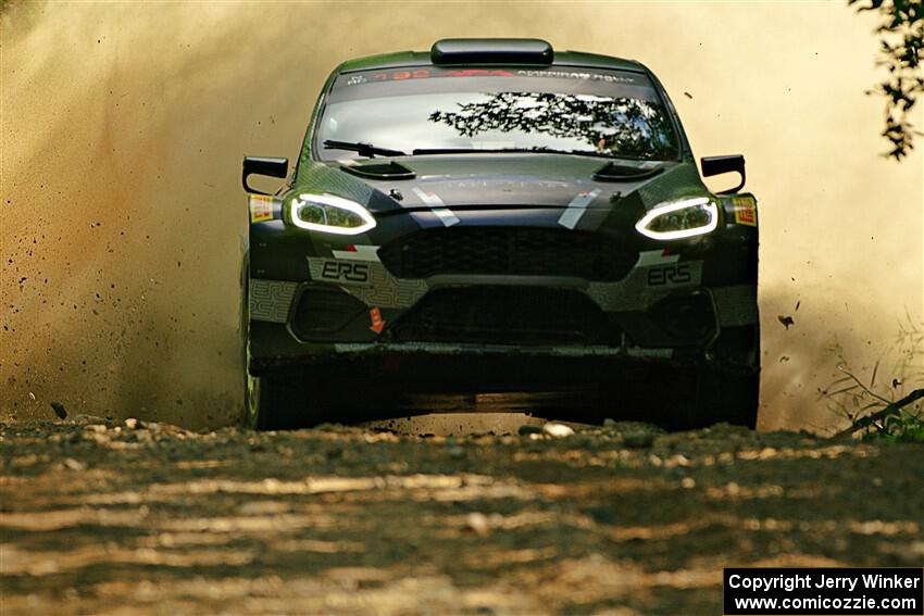 Javier Olivares / K.J. Miller Ford Fiesta Rally2 on SS5, Steamboat I.