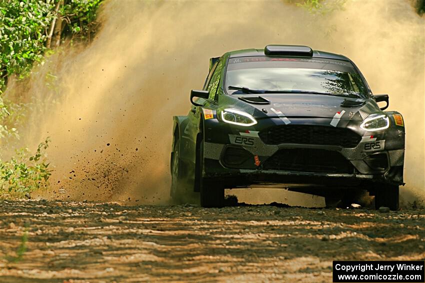 Javier Olivares / K.J. Miller Ford Fiesta Rally2 on SS5, Steamboat I.