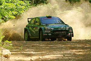 Alastair Scully / Stefan Trajkov Hyundai i20 R5 on SS5, Steamboat I.