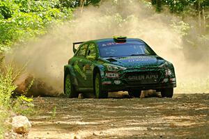 Alastair Scully / Stefan Trajkov Hyundai i20 R5 on SS5, Steamboat I.