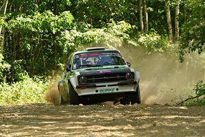 Seamus Burke / Gary McElhinney Ford Escort Mk II on SS5, Steamboat I.