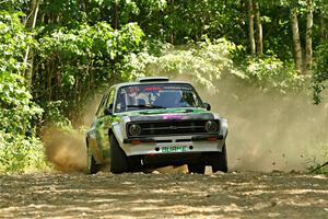 Seamus Burke / Gary McElhinney Ford Escort Mk II on SS5, Steamboat I.