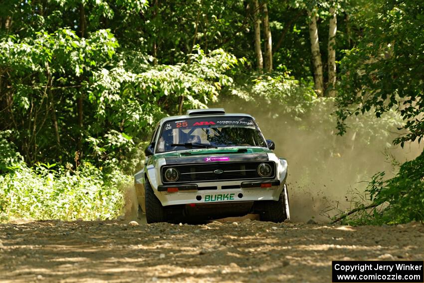 Seamus Burke / Gary McElhinney Ford Escort Mk II on SS5, Steamboat I.
