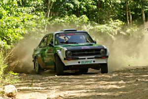 Seamus Burke / Gary McElhinney Ford Escort Mk II on SS5, Steamboat I.
