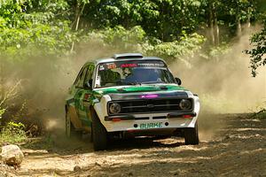 Seamus Burke / Gary McElhinney Ford Escort Mk II on SS5, Steamboat I.