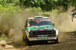Seamus Burke / Gary McElhinney Ford Escort Mk II on SS5, Steamboat I.
