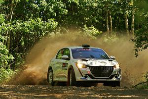 Sean Donnelly / Zach Pfeil Peugeot 208 Rally4 on SS5, Steamboat I.