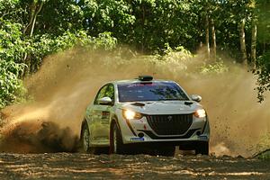 Sean Donnelly / Zach Pfeil Peugeot 208 Rally4 on SS5, Steamboat I.