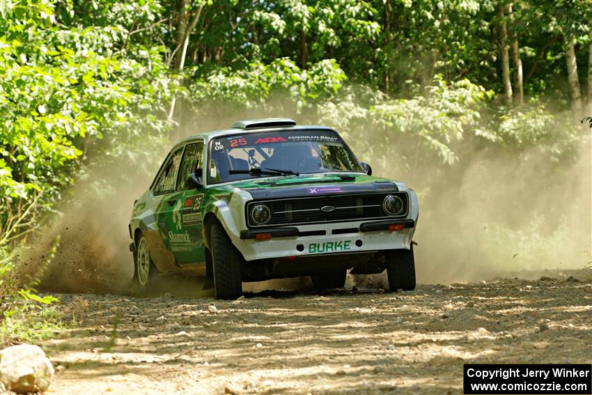 Seamus Burke / Gary McElhinney Ford Escort Mk II on SS5, Steamboat I.
