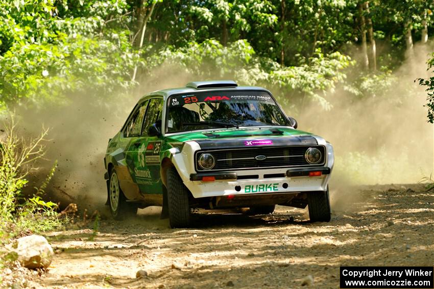 Seamus Burke / Gary McElhinney Ford Escort Mk II on SS5, Steamboat I.