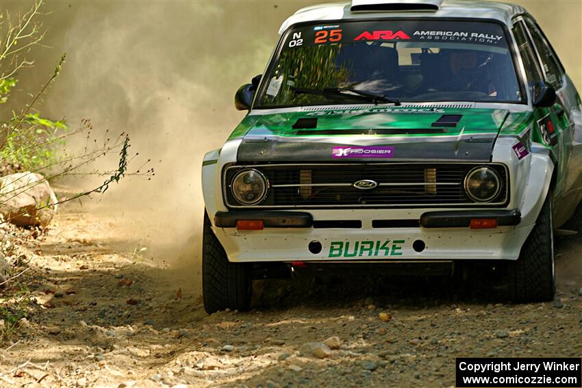 Seamus Burke / Gary McElhinney Ford Escort Mk II on SS5, Steamboat I.