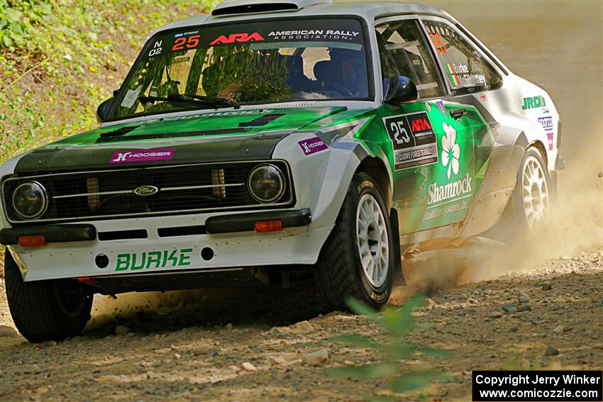 Seamus Burke / Gary McElhinney Ford Escort Mk II on SS5, Steamboat I.
