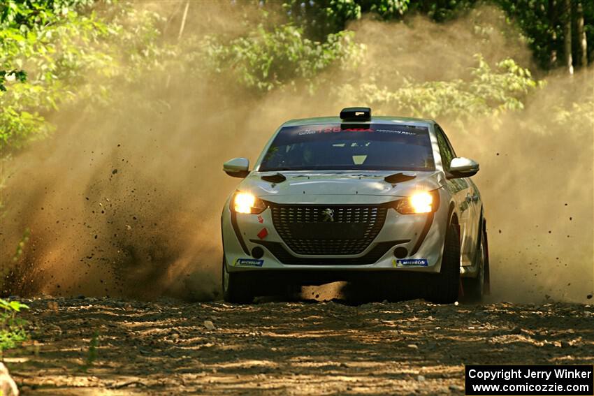 Sean Donnelly / Zach Pfeil Peugeot 208 Rally4 on SS5, Steamboat I.