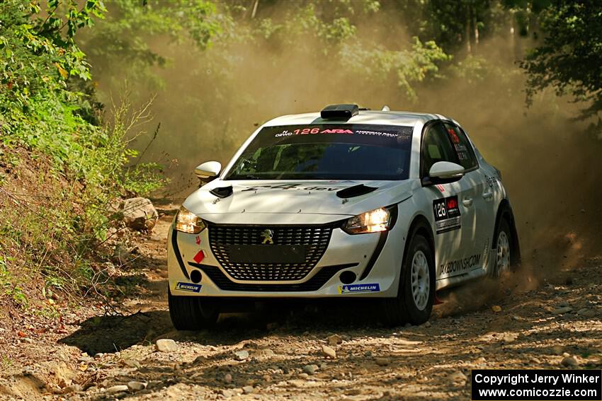 Sean Donnelly / Zach Pfeil Peugeot 208 Rally4 on SS5, Steamboat I.