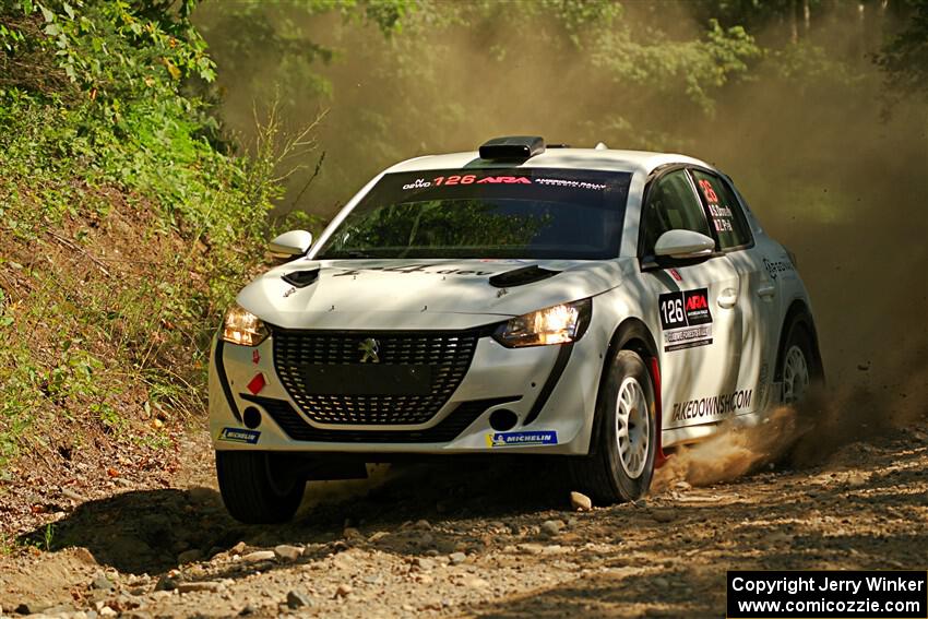 Sean Donnelly / Zach Pfeil Peugeot 208 Rally4 on SS5, Steamboat I.