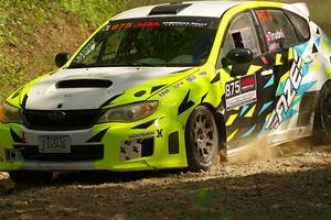 Vincent Trudel / Glen Ray Subaru WRX STi on SS5, Steamboat I.