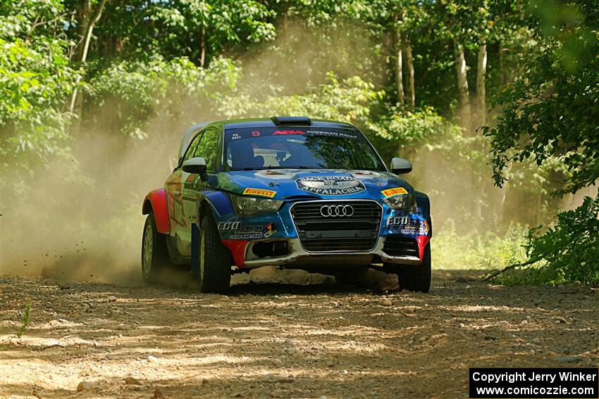 Roberto Yglesias / David Ma Audi A1 Maxx Rally on SS5, Steamboat I.