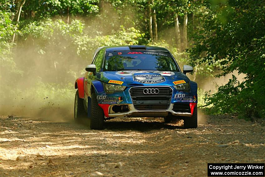 Roberto Yglesias / David Ma Audi A1 Maxx Rally on SS5, Steamboat I.