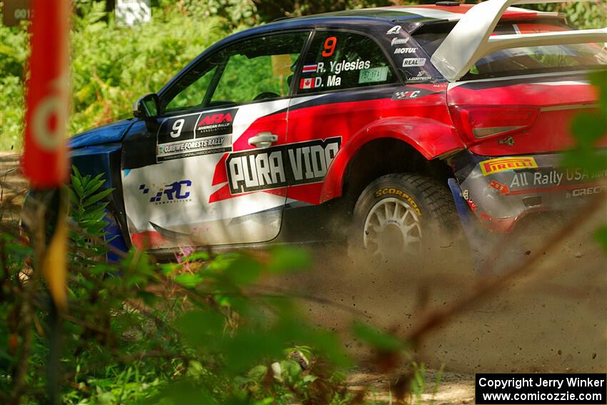 Roberto Yglesias / David Ma Audi A1 Maxx Rally on SS5, Steamboat I.
