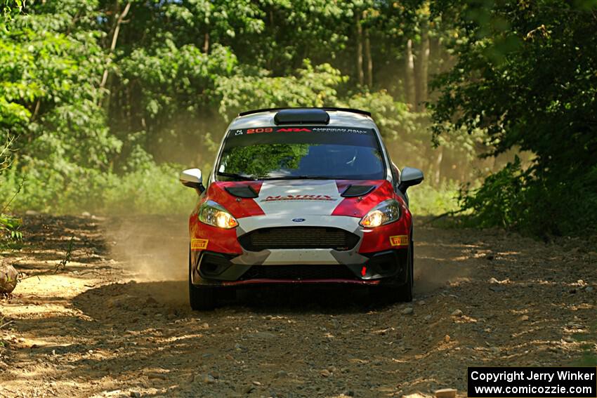 Madelyn Tabor / Sophia McKee Ford Fiesta Rally3 on SS5, Steamboat I.