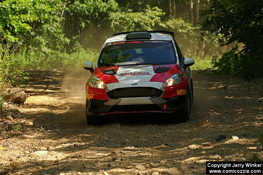 Madelyn Tabor / Sophia McKee Ford Fiesta Rally3 on SS5, Steamboat I.