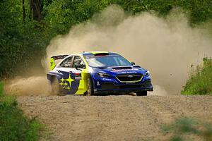 Brandon Semenuk / Keaton Williams Subaru WRX ARA25 on SS7, Refuge II.
