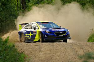 Brandon Semenuk / Keaton Williams Subaru WRX ARA25 on SS7, Refuge II.