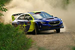 Brandon Semenuk / Keaton Williams Subaru WRX ARA25 on SS7, Refuge II.