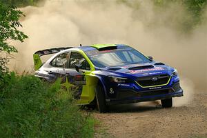 Brandon Semenuk / Keaton Williams Subaru WRX ARA25 on SS7, Refuge II.