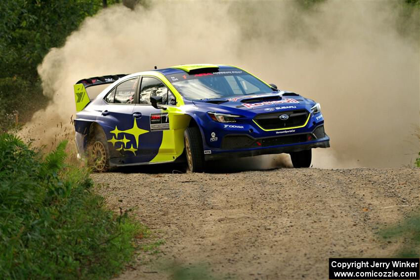 Brandon Semenuk / Keaton Williams Subaru WRX ARA25 on SS7, Refuge II.