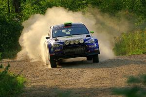 Patrick Gruszka / John Hall Hyundai i20 R5 on SS7, Refuge II.