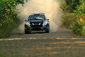 Javier Olivares / K.J. Miller Ford Fiesta Rally2 on SS7, Refuge II.