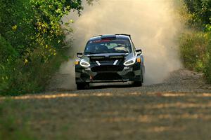 Javier Olivares / K.J. Miller Ford Fiesta Rally2 on SS7, Refuge II.