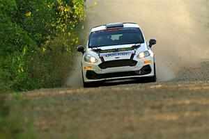 Georgie Megennis / Michael Szewczyk Ford Fiesta Rally3 on SS7, Refuge II.