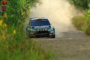 Alastair Scully / Stefan Trajkov Hyundai i20 R5 on SS7, Refuge II.