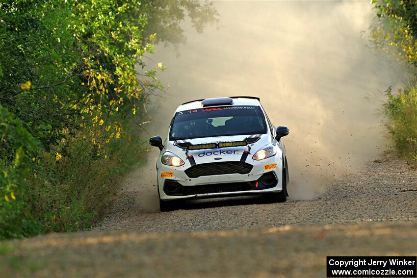 Georgie Megennis / Michael Szewczyk Ford Fiesta Rally3 on SS7, Refuge II.